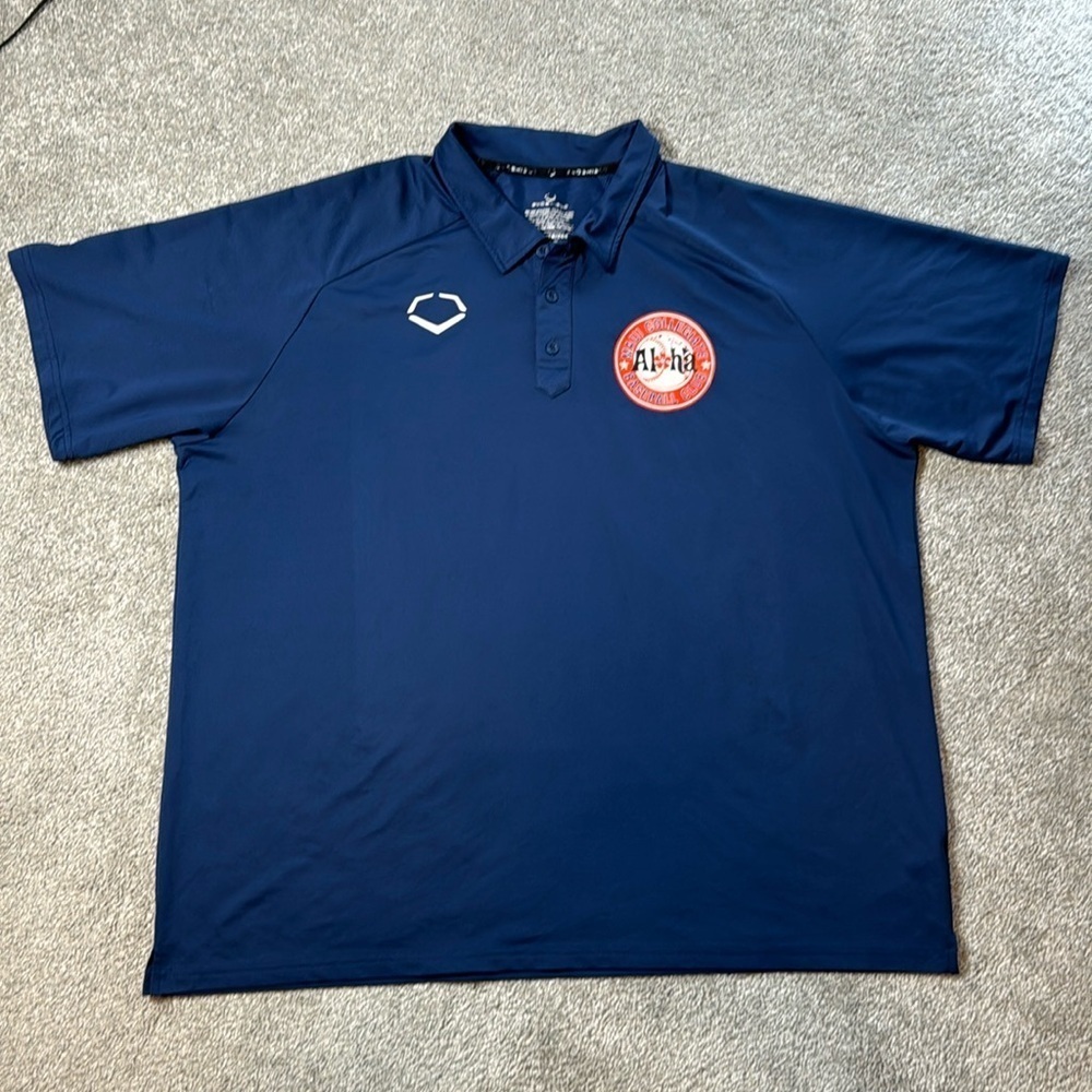 EVOSHIELD Maui Collegiate baseball club polo